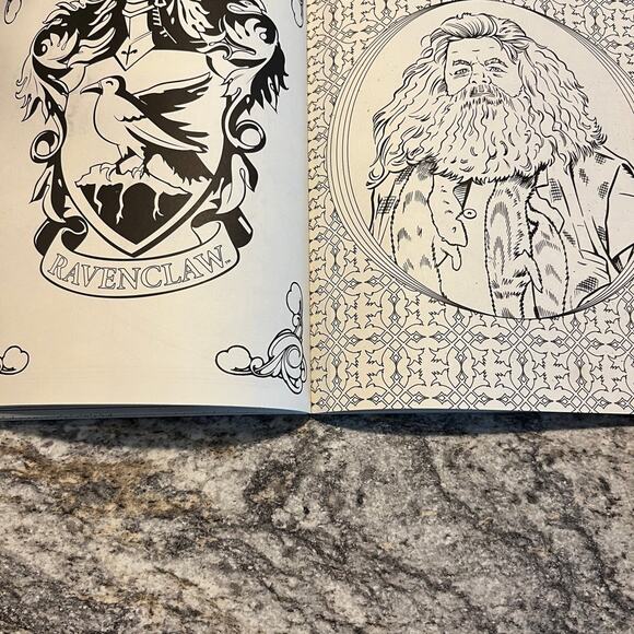 Harry Potter Adult Coloring Book By Scholastic - Picture 7 of 10